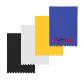 Eiskratzer Rechteck in 4 Farben, 14,7 x 10,3 cm