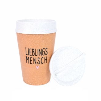 Koziol Iso to go Becher Lieblingsmensch