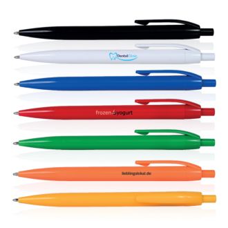 Druckkugelschreiber Plain aus Kunststoff 