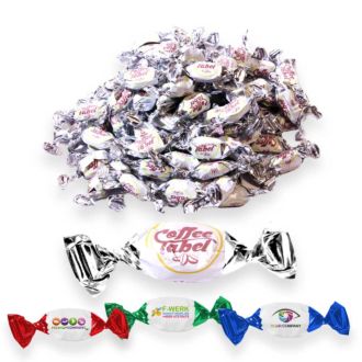 Werbebonbons Englisch Drops mit Digitaldruck, 50 kg