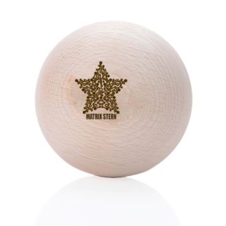 Faszien Massageball aus Holz mit Werbedruck