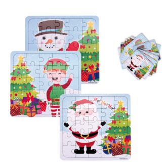 Puzzles Weihnachten 12er Set