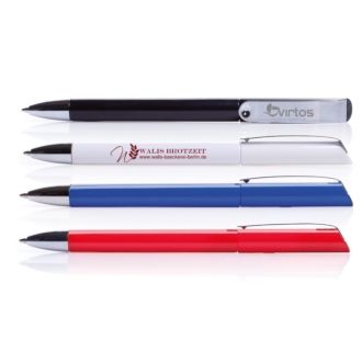 RITTER Metallkugelschreiber im Glossy-Look, bedruckt