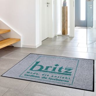 Schmutzfangmatte 85 x 115 cm mit individ. Logo