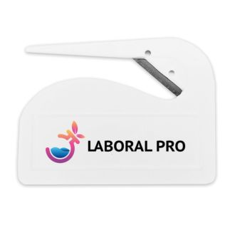 Brieföffner mit Metallklinge weiss