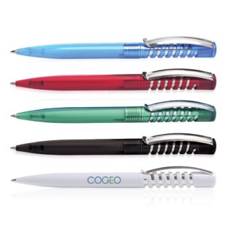 SENATOR Kugelschreiber New Spring Clear, Metall Clip