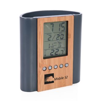 Stifteköcher mit Bambusfront