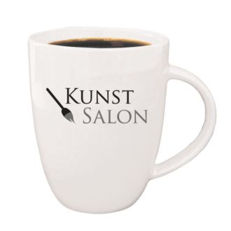 Keramiktasse mit Werbedruck