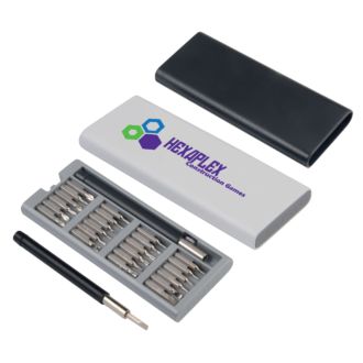 Toolbox Bit Precision Schraubendreher-Set , 26-teilig mit Werbeanbringung