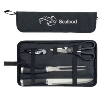 Tranchier Set mit Werbeanbringung