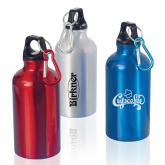 Trinkflasche mit Karabiner