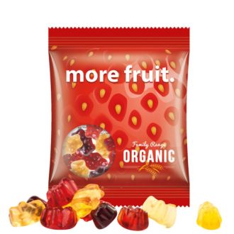 Trolli vegane Gummibärchen in Tüte aus kompostierbarer Folie mit Druck 12g