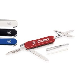 VICTORINOX Schweizer Messer Classic 7 Funktionen, Farbvarianten | HACH Werbeartikel