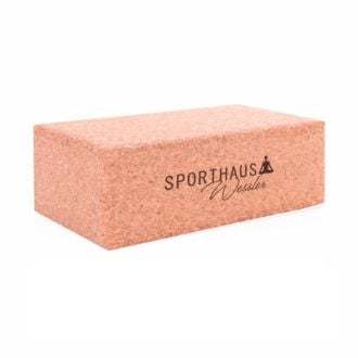 Yogablock aus Kork, bedruckt