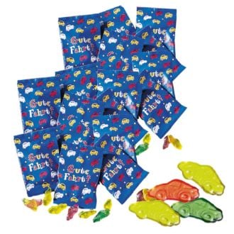 Auto-Fruchtgummi-Set, Inhalt: 100 Tüten 