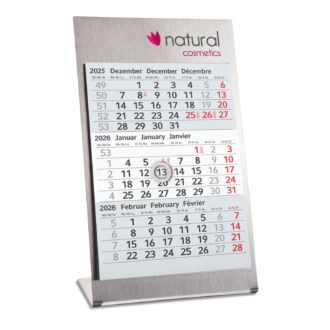 Edelstahl-Tischplaner 2 Jahre