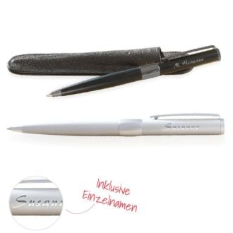 SENATOR Metallkugelschreiber Image im Leder-Etui
