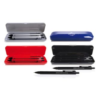 Schreibset Merlin mit Kugelschreiber und Druckbleistift