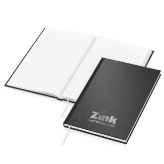 Hardcover Notizbuch Recycling mit Natura-Einband, A4