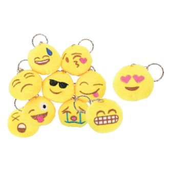 6 Schlüsselanhänger Schlüsselring Freche Happy Smiles Kult Figuren Werbeartikel 