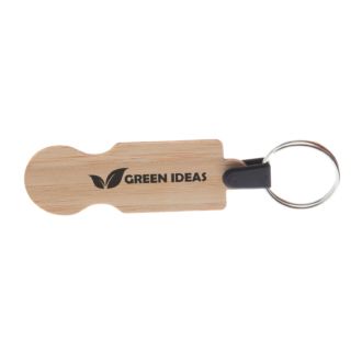 Einkaufswagenauslöser mit Schlüsselanhänger und eigenem Logo