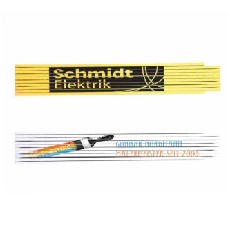 ADGA Holzzollstock 2 Meter, bedruckt