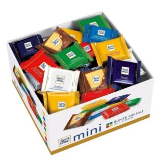 RITTER SPORT Mini-Quadrate, Inhalt: 84 Täfelchen à 16,67 g