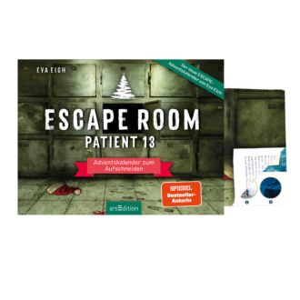 Escape Room Patient 13 Adventskalender Buch
