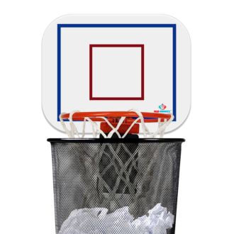 Ansteckbarer Basketballkorb für den Mülleimer