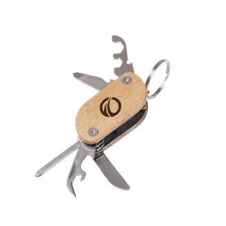 Multitool aus Holz mit 6 Funktionen