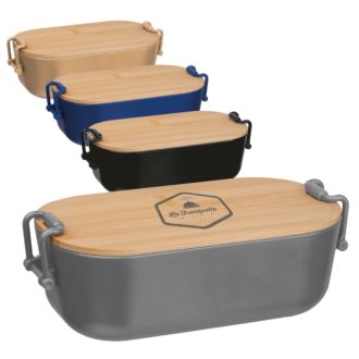 Lunchbox 750 ml mit Bambusdeckel