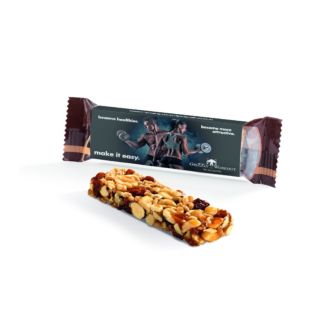 Corny Müsliriegel Nussig 25g mit individuellem Druck für Fitnessstudios