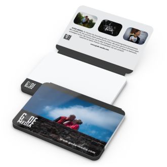 Haftnotizen Cover Round inklusive Digitaldruck, Maße 94 x 66 mm 