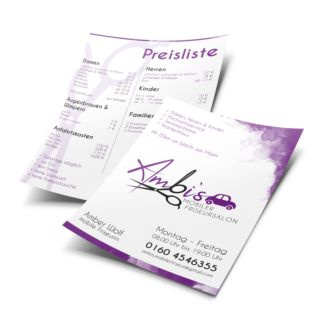 Flyer A5 500 Stück beidseitig