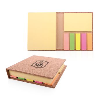 Haftnotizbuch Kork