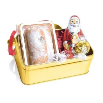 LINDT Geschenkbox mit Stollen und Schokolade