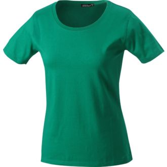 JAMES & NICHOLSON Damen Basic T-Shirt Irish-Green