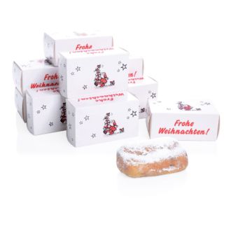Christstollen Minis Frohe Weihnachten