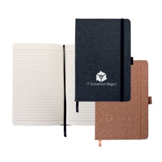 Notizbuch A5 aus recyceltem Leder 
