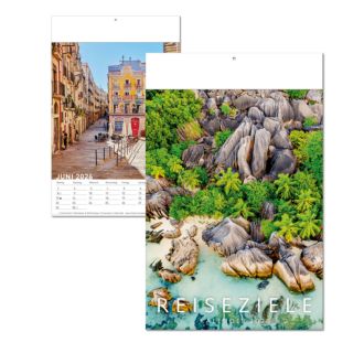 Wandkalender Reiseziele