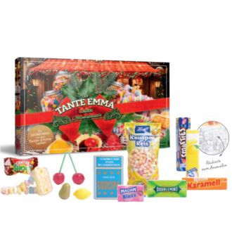 Adventskalender Tante Emmas Süßwarenladen, 50 x 40 x 4 cm