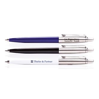 PARKER Druckkugelschreiber Jotter mit Metall-Clip im Geschenk-Karton