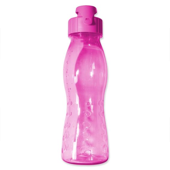 Steuber Klick Top Trinkflaschen 3er Set – 700 Ml, Tritan Kunststoff, Auslaufsicher, In Rot