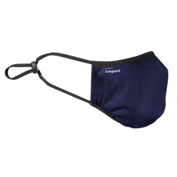 Livinguard FITNESS MASKE + PROTECTBAG - Atmungsaktiv & Waschbar