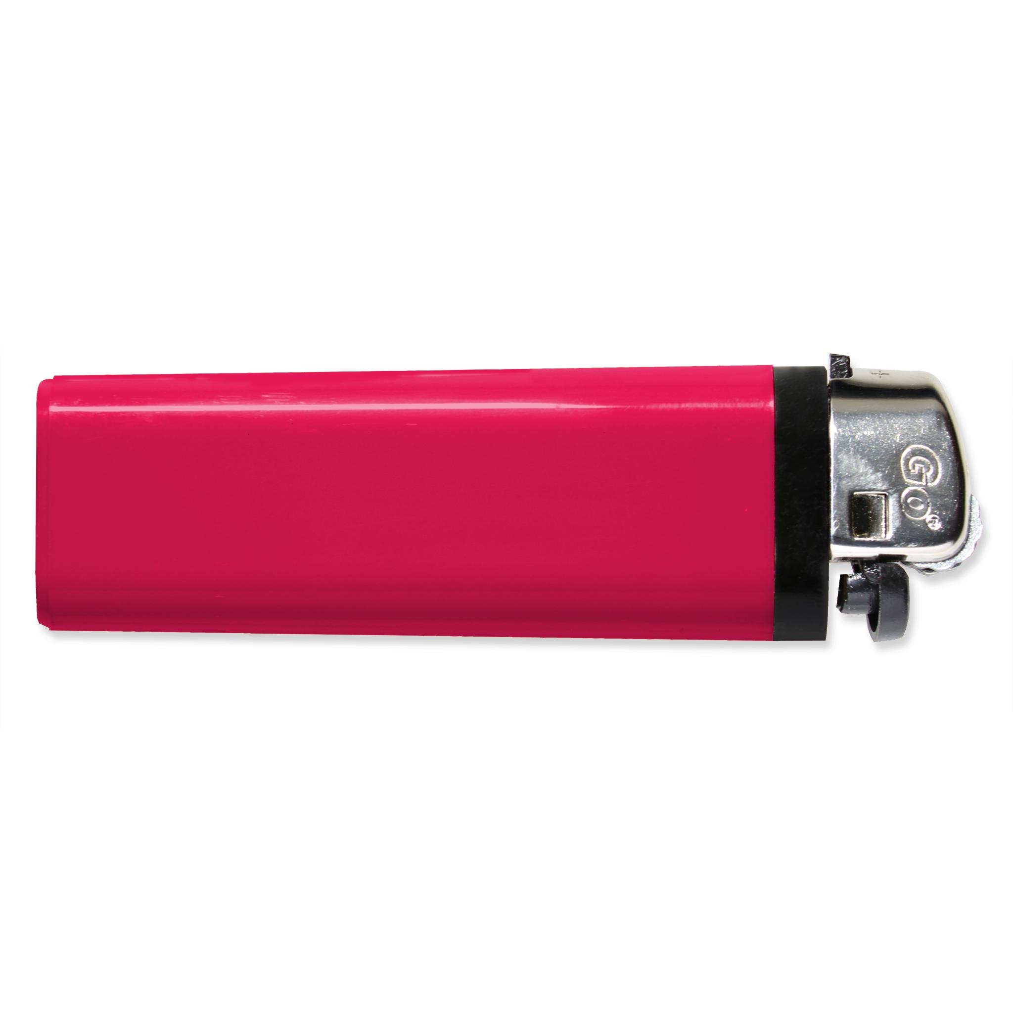 Werbeartikel Feuerzeug rot vollfarben