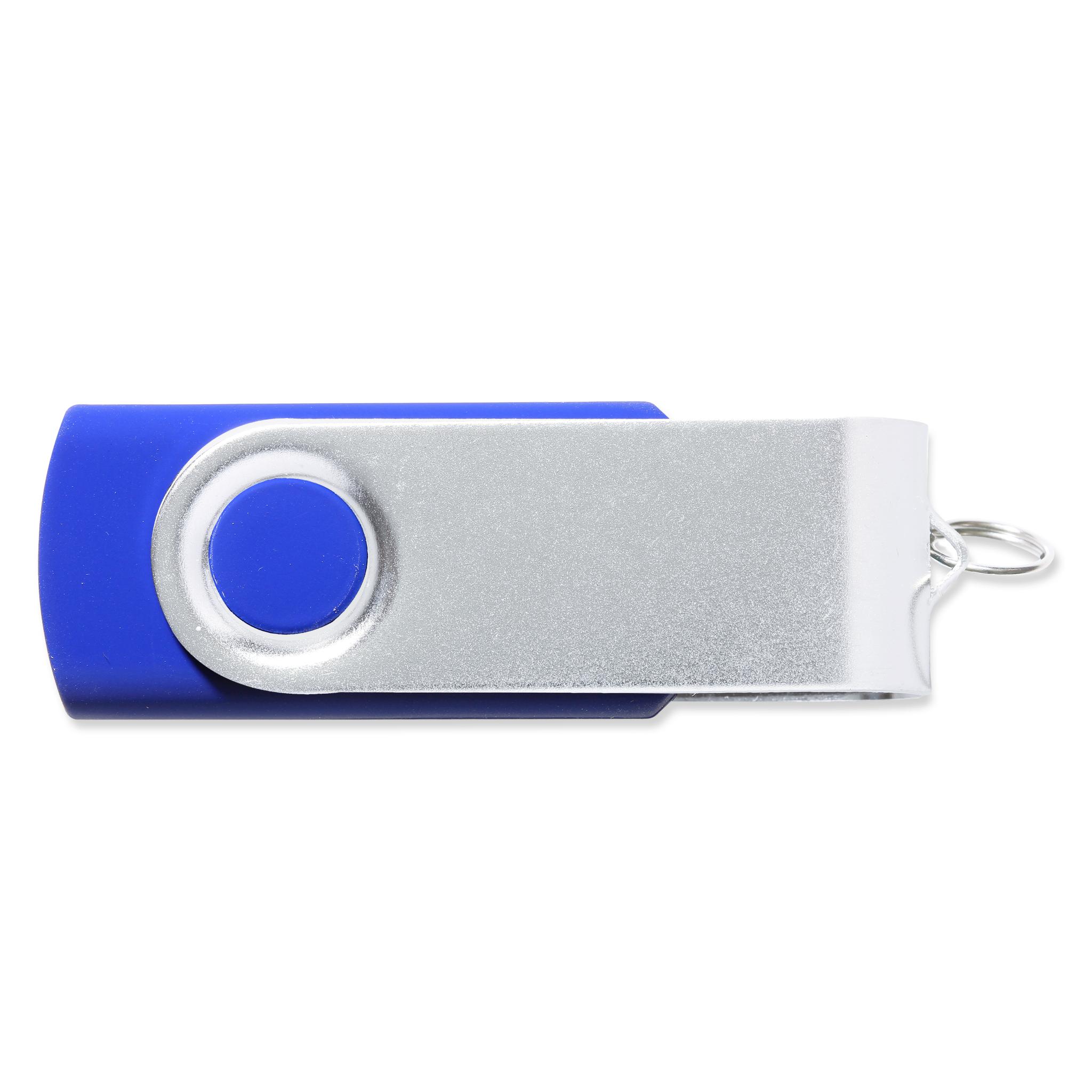 Werbeartikel USB-Stick Twister blau 4 GB