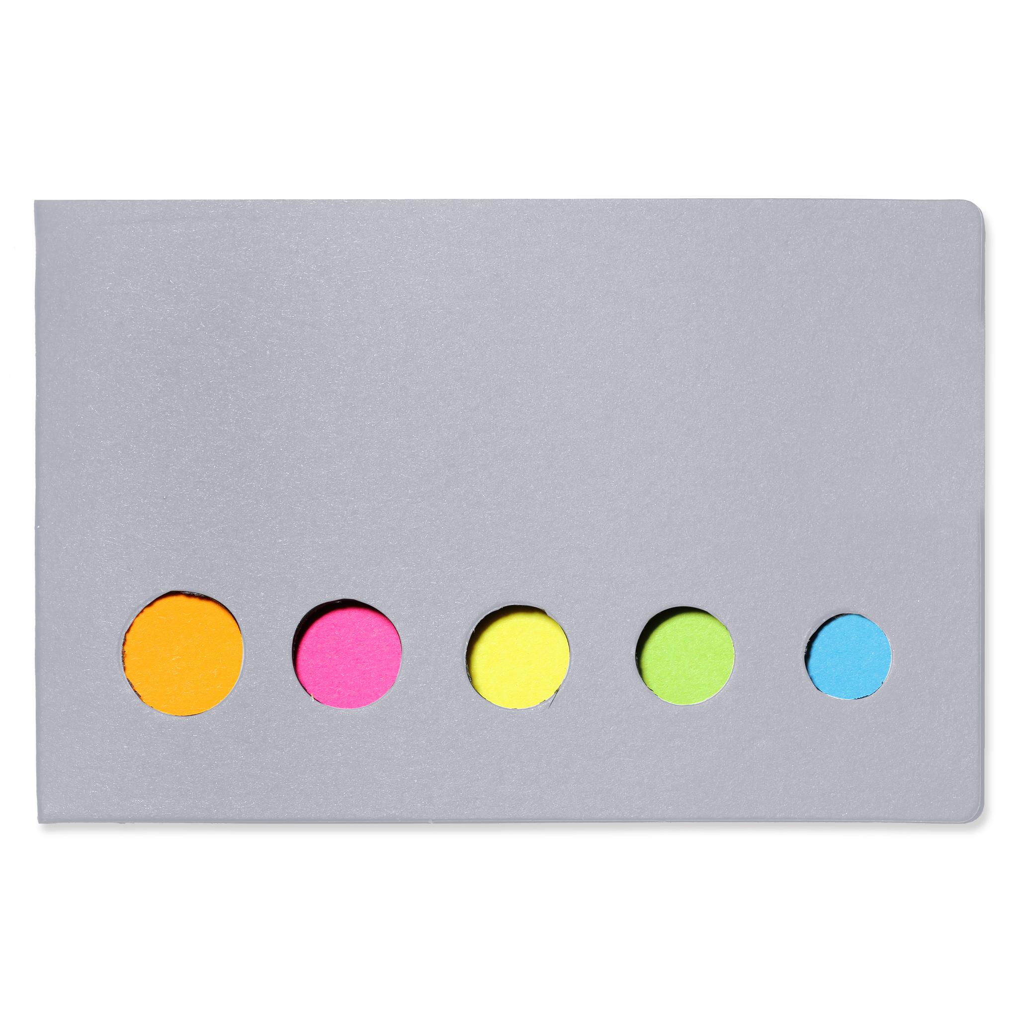 Werbeartikel Haftnotizen-Set silber