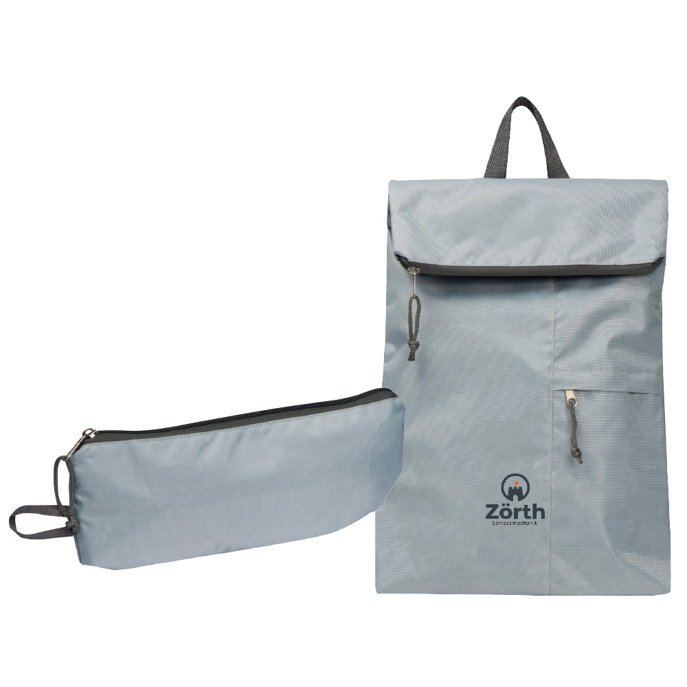 Werbeartikel Faltbarer Rucksack Stockton RPET