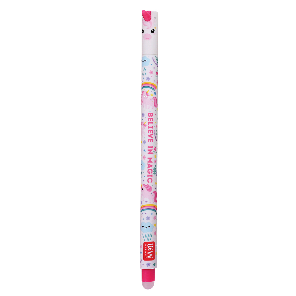 Werbeartikel Legami löschbarer Gel Stift Einhorn