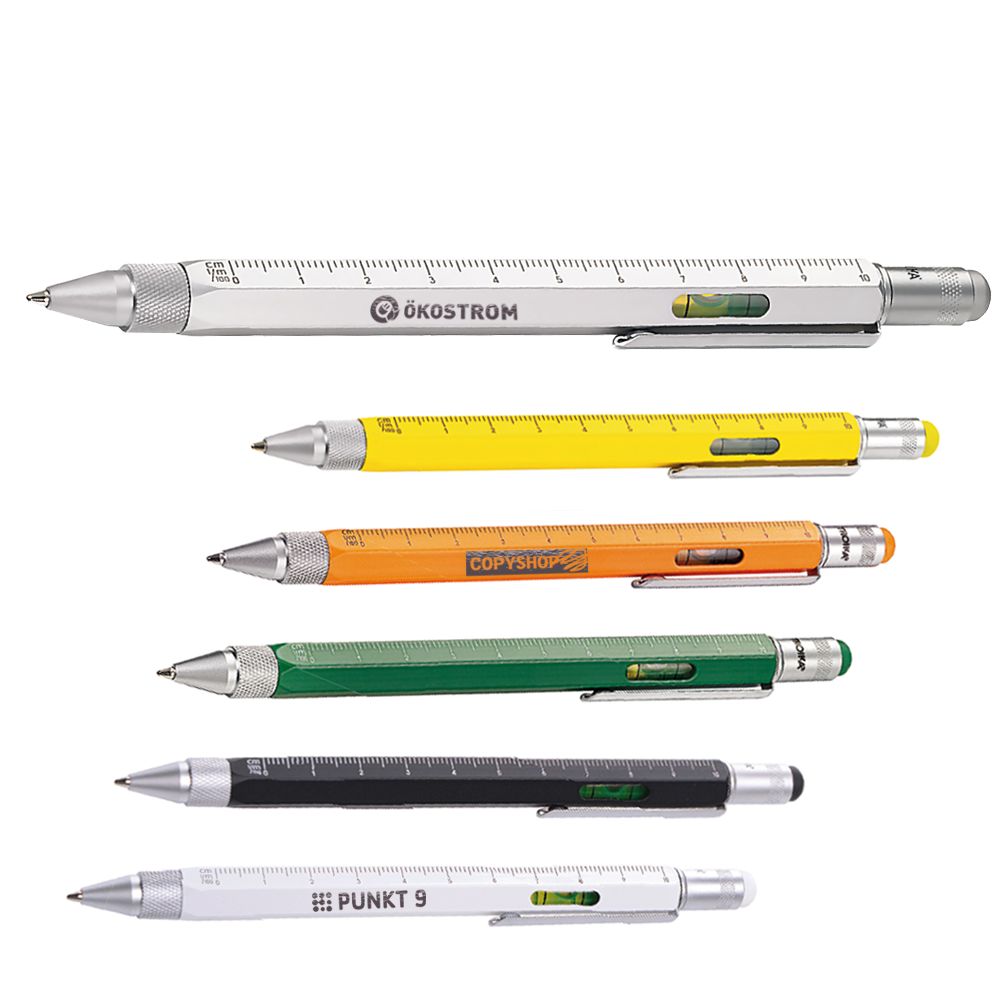 Metallkugelschreiber Touch Pen individueller Laser Gravur Werbung  10 Stück